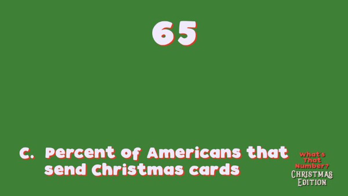 What's That Number? Christmas Edition image number null